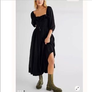 Free People Oasis MIDI Dress